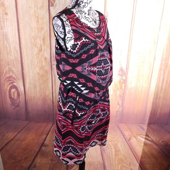 S.L. Fashions Sleeveless Midi Dress B105 - Picture 4 of 5